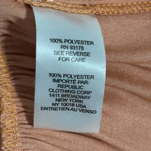 Joie Flutter Sleeves Mock Wrap Tiered Skirt Shirred Waist Belted Maxi Dress (L) - Picture 15 of 16